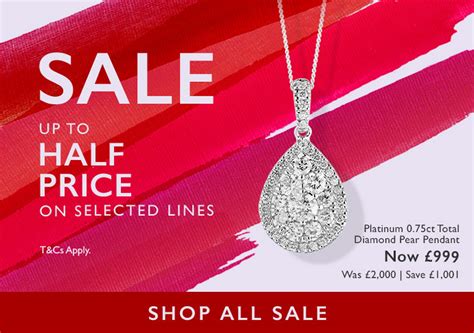 ernest jones jewellers sale.